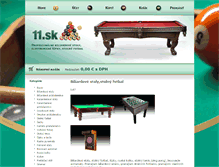 Tablet Screenshot of 11.sk